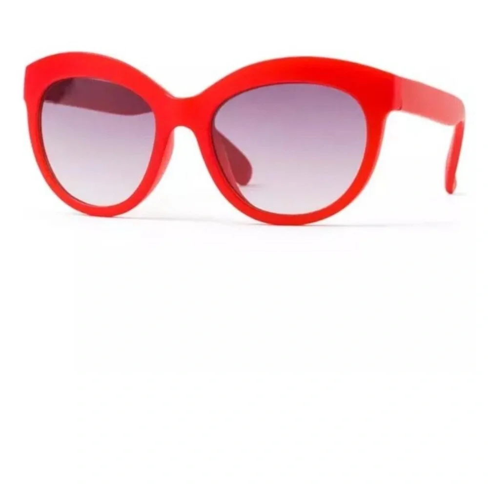 janie & jack Red Cat-Eye Sunglasses